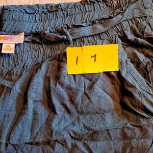 LLR Dianne Pants - Size 3x - Dark  Teal Blue  NEW w/o tags